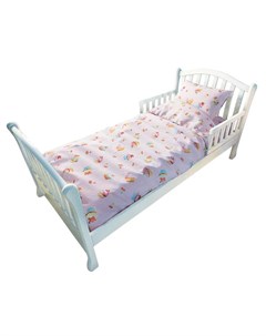 Комплект постельного белья для подростковой кровати Сластена 2 предмета розовый Nuovita