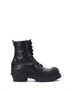Черные ботинки на шнуровке Acne studios