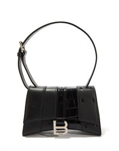 Черная комбинированная сумка Balenciaga