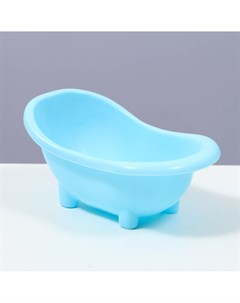 Ванночка для хомяков 15 5 х 8 5 см синяя Пижон