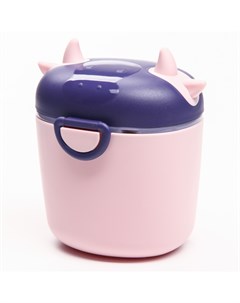Контейнер для хранения детского питания 500 мл цвет розовый Mum&baby