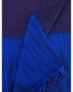 Suzusan шарф в стиле колор блок один размер фиолетовый Suzusan