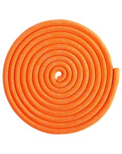 Скакалка для гимнастики утяжелённая с люрексом 3 м цвет оранжевый Grace dance