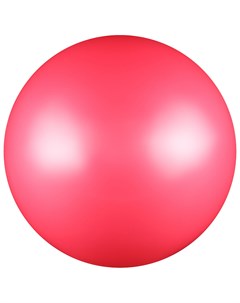 Мяч для художественной гимнастики силикон металлик 15 см 300 г ab2803 цвет розовый Nobrand