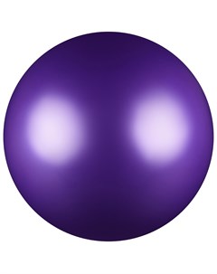 Мяч для художественной гимнастики силикон металлик 15 см 300 г ab2803 цвет фиолетовый Nobrand
