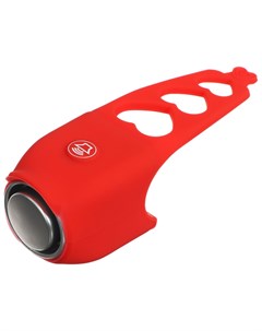 Звонок велосипедный электрический водонепроницаемый цвет красный Nobrand
