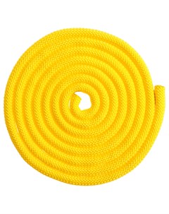 Скакалка гимнастическая утяжелённая 3 м 180 г цвет жёлтый Grace dance