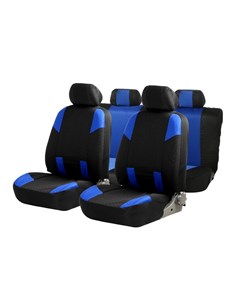 Авточехлы premium универсальные 9 предметов чёрно синий av 36 Torso