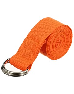 Ремень для йоги 180 х 4 см цвет оранжевый Sangh