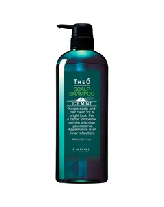 Шампунь Theo Scalp Shampoo Ice Mint 1207 600 мл Lebel cosmetics (япония)
