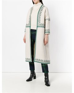 Vilshenko пальто с приспущенными плечами нейтральные цвета Vilshenko