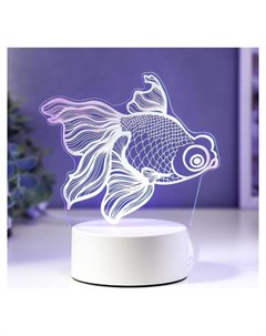 Светильник Рыбка LED RGB от сети 15 3х14 4 см Кнр