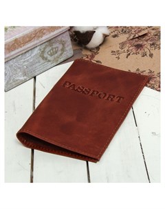 Обложка для паспорта загран пулап цвет коричневый Nnb