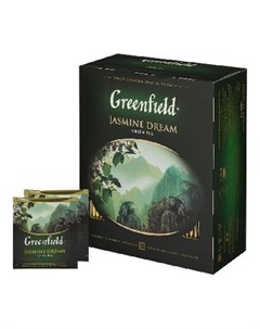 Чай Jasmin Dream зеленый 100пак уп 0586 09 Т Greenfield