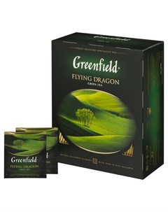 Чай Flying Dragon зеленый фольгир 100пак уп 0585 09 Т Greenfield