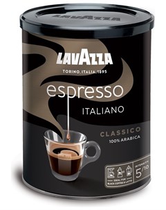 Кофе молотый Espresso Italiano Classico 250 г жестяная банка 1887 Lavazza