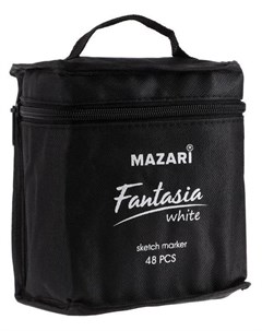 Маркер худож набор Fantasia 48цв 2ст пулевид3 0 клиновид6 2 текстильный чехол Mazari
