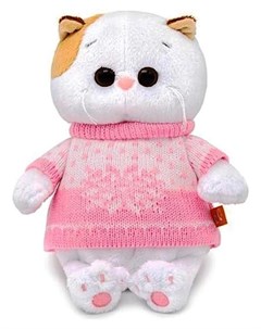 Мягкая игрушка Кошечка Ли Ли BABY в свитере 20 см Basikco