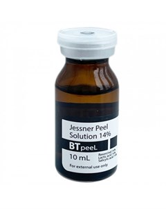 Пилинг Solution Jessner Peel pH 1 9 Джесснера 14 10 мл Btpeel