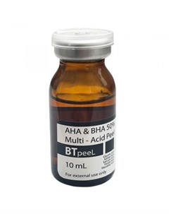 Пилинг AНA BНA Multi Acid Peel 50 Профессиональный Мульти Кислотный АНА и BHА 50 рН 1 2 10 мл Btpeel