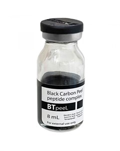 Пилинг Black Carbon Peel Черный Карбоновый с Пептидным Комплексом рН 2 8 8 мл Btpeel