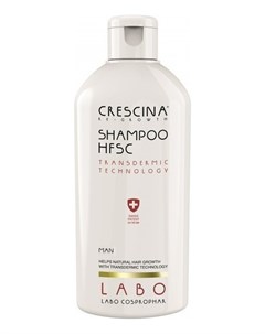 Шампунь Transdermic HFSC Shampoo для Мужчин 200 мл Crescina