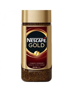 Кофе растворимый с молотым Gold тонкий помол в банке 190 г Nescafe