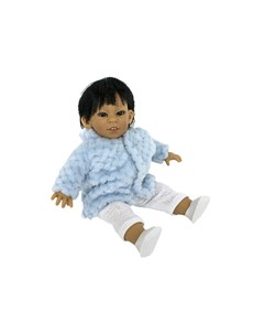 Кукла Джестито мальчик азиат в голубом пальто 28 см Lamagik s.l.