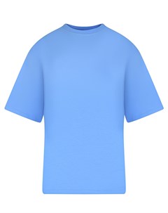 Голубая футболка oversize Dan maralex