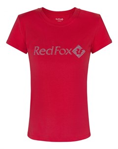 Футболка Logo Женская Red fox