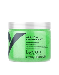 Сахарный скраб для тела Apple Cranberry 520 г Lycon