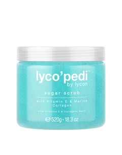Сахарный скраб для стоп Lyco pedi Sugar Scrub 520 г Lycon