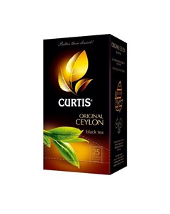 Чай черный Original Ceylon 25 пакетиков Curtis