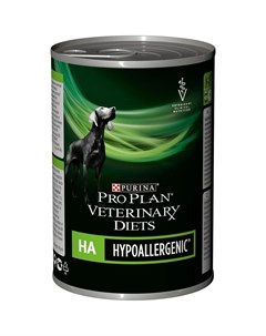 Влажный корм Veterinary Diets HA для щенков и взрослых собак для снижения непереносимости ингредиент Purina pro plan