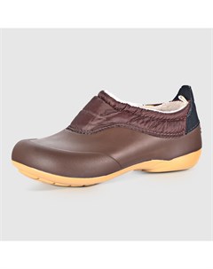 Женские утеплённые ботинки коричневые с кремовым 2G BT C Gow