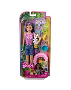 Набор игровой Barbie Кемпинг Скиппер Mattel