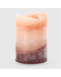 Свеча декоративная Gradienta розово бордовая 10х7 см Boltze