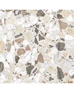 Плитка Marble X Декор Тераццо Лаппато Ректификат 60х60 см Vitra