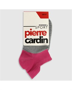 Женские носки серые с розовым 351 Pierre cardin