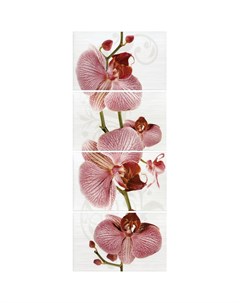 Панно Фиори Орхидея 40x100 см Piezarosa