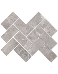 Мозаика Marmori Шеврон Холодный Греж 28x31 5 см Vitra