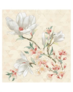 Панно Primavera Magnolia Crema 75 3x70 9 см Kerlife