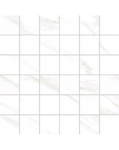 Мозаика Marmori Калакатта Белый 5х5 30x30 см Vitra