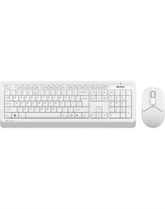 Клавиатура мышь Fstyler FG1012 клав белый мышь белый USB беспроводная Multimedia FG1012 WHITE A4tech
