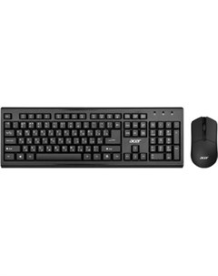 Набор Клавиатура мышь OKR120 клав черный мышь черный USB беспроводная Multimedia ZL KBDEE 007 Acer