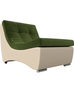 Кресло Монреаль кресло микровельвет зеленый экокожа бежевый Артмебель