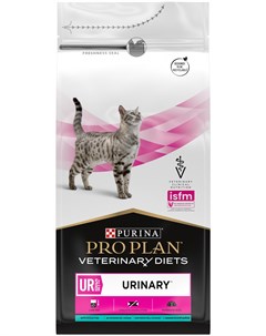 Сухой корм Pro Plan Veterinary Diets Feline UR с рыбой диета для кошек 1 5 кг Purina