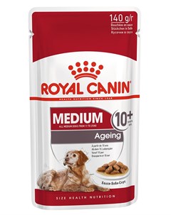 Влажный корм для собак Medium Ageing 10 в соусе 0 14 кг Royal canin