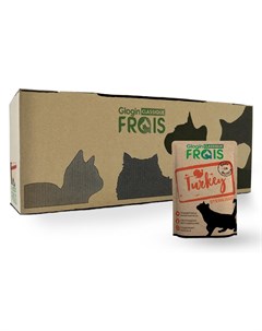 Влажный корм для кошек Classique для стерилизованных с индейкой в нежном соусе 0 085 кг Frais