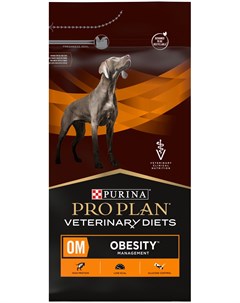 Сухой корм Pro Plan Veterinary Diets Obesity Management OM диета для собак 3 кг Purina